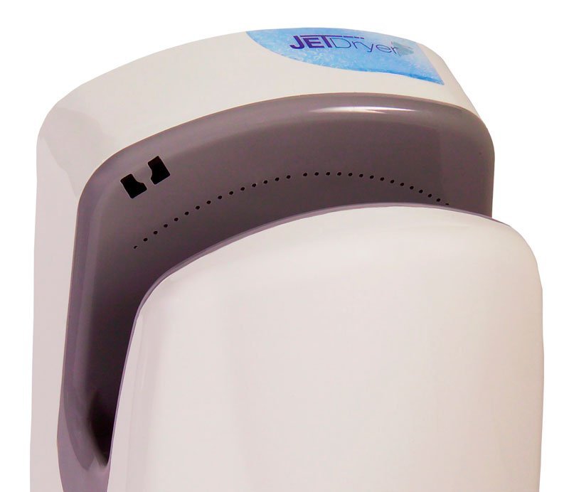 Sapho TORNADO JET bezdotykový tryskový osoušeč rukou 220-240 V, 1750 W, 300x650x230 mm, bílá 9835