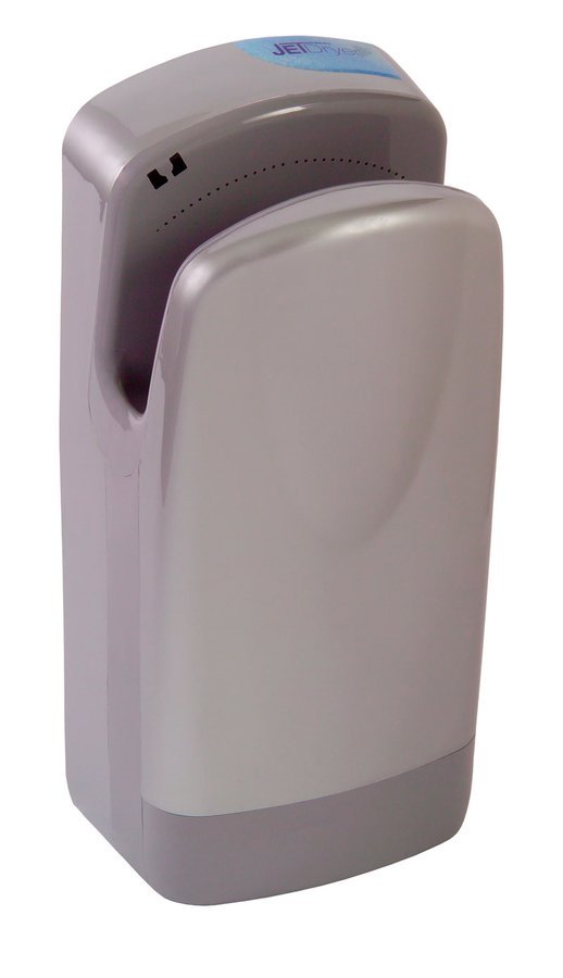 TORNADO JET tryskový osoušeč rukou 220-240 V, 1750 W, 300x650x230 mm, stříbrná mat 9836