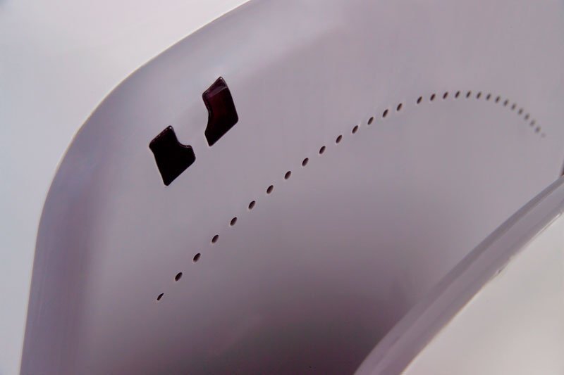 Sapho TORNADO JET bezdotykový tryskový osoušeč rukou 220-240 V, 1750 W, 300x650x230 mm, stříbrná mat 9836
