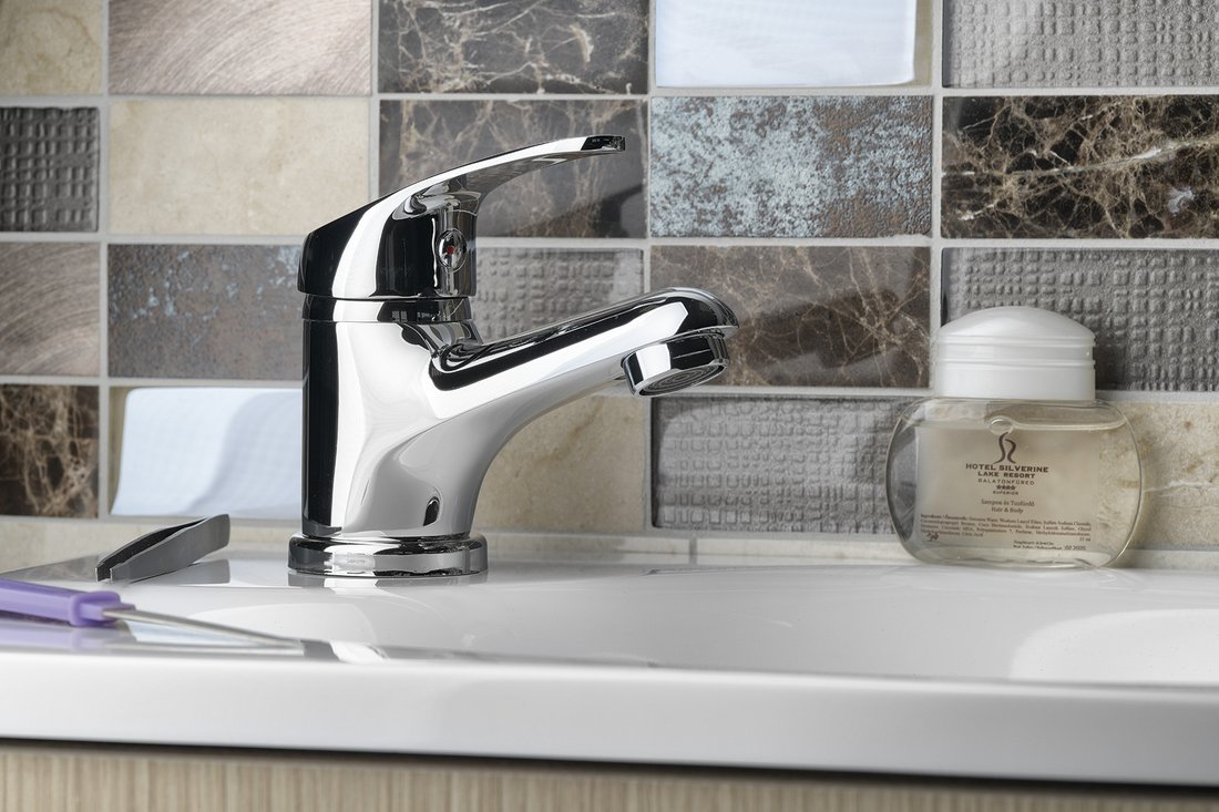 Aqualine AQUALINE 35 stojánková umyvadlová baterie bez výpusti, chrom 52102