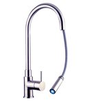 Photo: DUNA Kitchen Mixer Tap with Pull Out Spray, stainless steel