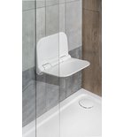 Photo: DINO Kúpeľňové sedátko 37,5x29,5cm, sklopné, biela