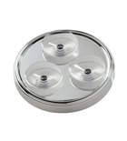 Photo: Kosmetické zrcátko s přísavkami, Ø 150mm, chrom
