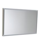 Photo: FLOAT zrcadlo s LED osvětlením 900x550mm, bílá