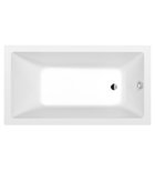 Photo: NOEMI Rectangular Bath 160x80x39cm, white matt