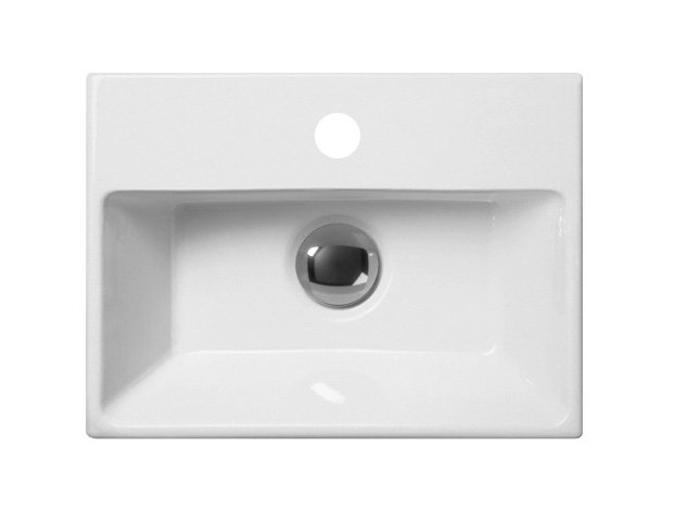GSI NORM keramické umývátko s otvorem, 35x26cm, bílá ExtraGlaze 8650111