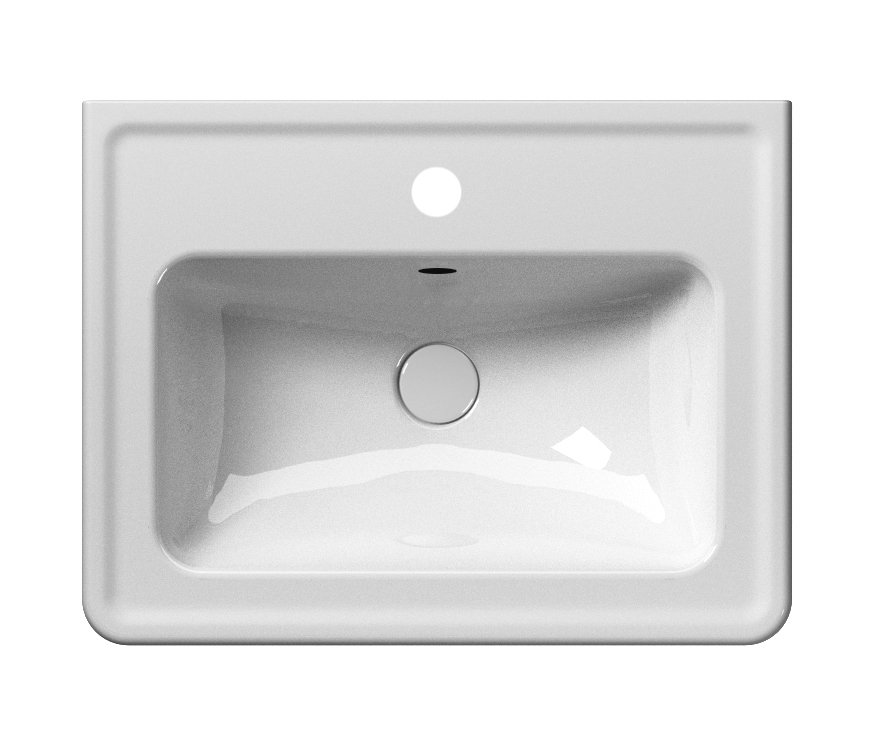 GSI CLASSIC keramické umyvadlo 60x46cm, bílá ExtraGlaze 8731111