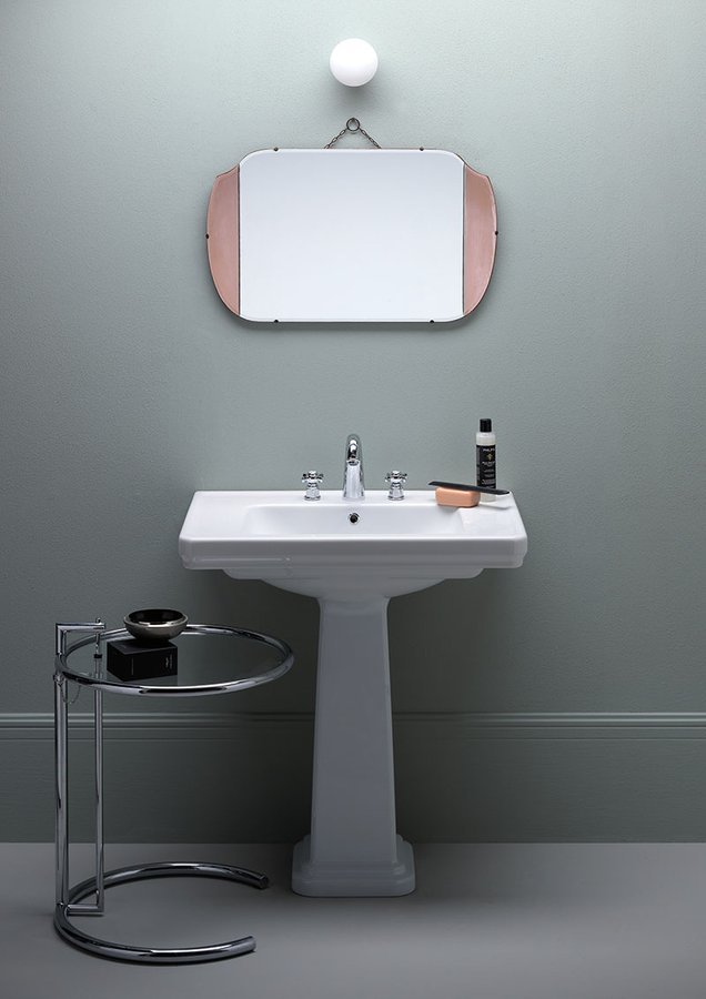 GSI CLASSIC keramický sloup k umyvadlu 66x27cm, bílá ExtraGlaze 877011