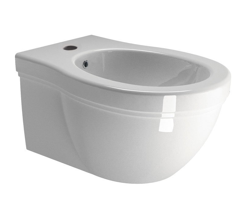 CLASSIC bidet závesný 55x37cm, biela ExtraGlaze