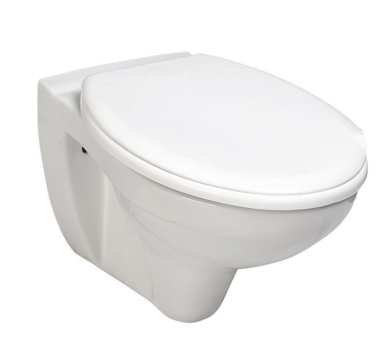 TAURUS závěsná WC mísa, 36x54,5cm, bílá LC1582
