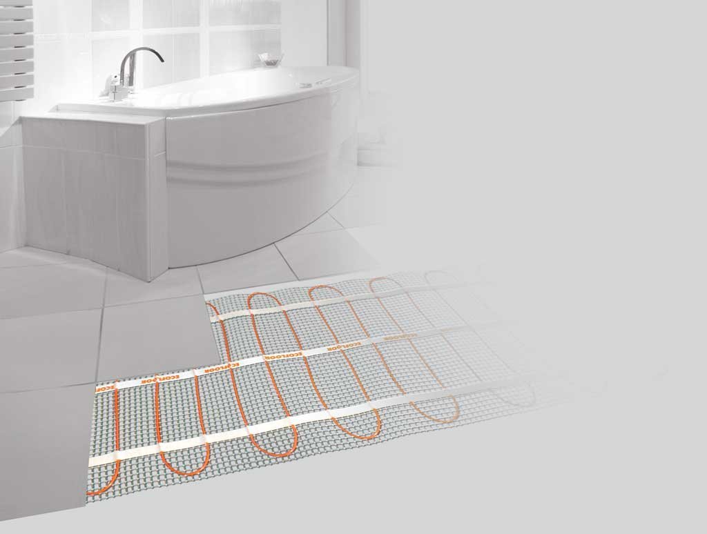Sapho WARM TILES topná rohož do koupelny 4,2m2, 670W WTM42