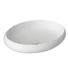 Photo: THIN Counter Top Washbasin 600x400x112mm, matt white