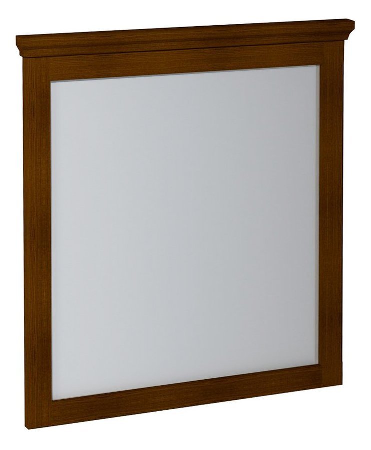 CROSS zrcadlo v dřevěném rámu 700x800mm, mahagon CR012