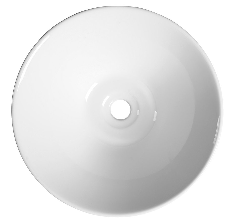 Aqualine COMILLAS keramické umyvadlo na desku, 42x15 cm, bílá BH7012