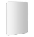 Photo: ISHAPE zrkadlo s brúseným okrajom 50x70cm, zaoblené rohy, CU free