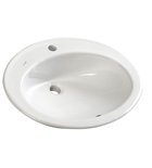 Photo: TROPICO Recessed Ceramic Washbasin 58x46cm, white