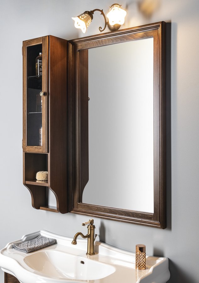 Sapho RETRO skříňka k zrcadlu 25x115x20cm, levá, buk 1700