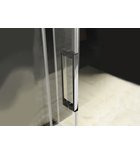 Photo: FONDURA drzwi prysznicowe przesuwne 1100mm, szkło czyste