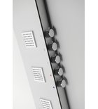 Photo: 5SIDE SQUARE Shower Panel 250x1550mm, aluminium