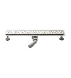 Photo: BUCANERA stainless Steel Shower Drain Channel with Grate, 800x110x90 mm