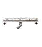 Photo: BUCANERA stainless Steel Shower Drain Channel with Grate, 900x110x90 mm