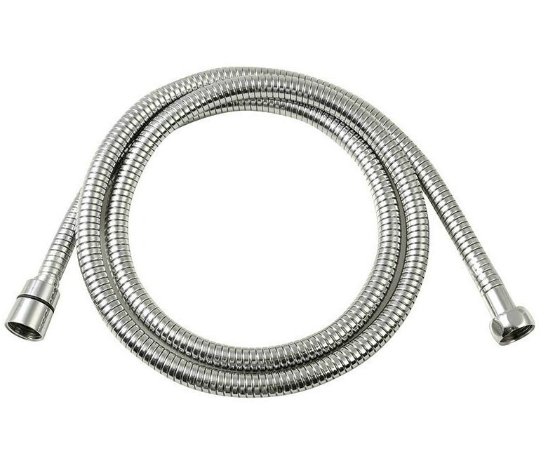 LUX opletená sprchová hadice, roztažitelná 200-225cm, chrom FSACC548