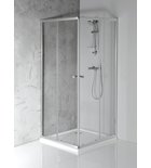 Photo: AGGA kabina prysznicowa narożna 800x800mm, szkło czyste