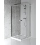 Photo: AGGA kabina prysznicowa narożna 900x900mm, szkło czyste