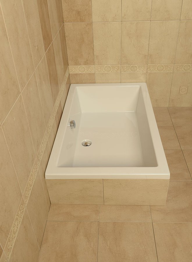 Polysan DEEP hluboká sprchová vanička, obdélník 120x75x26cm, bílá 71564