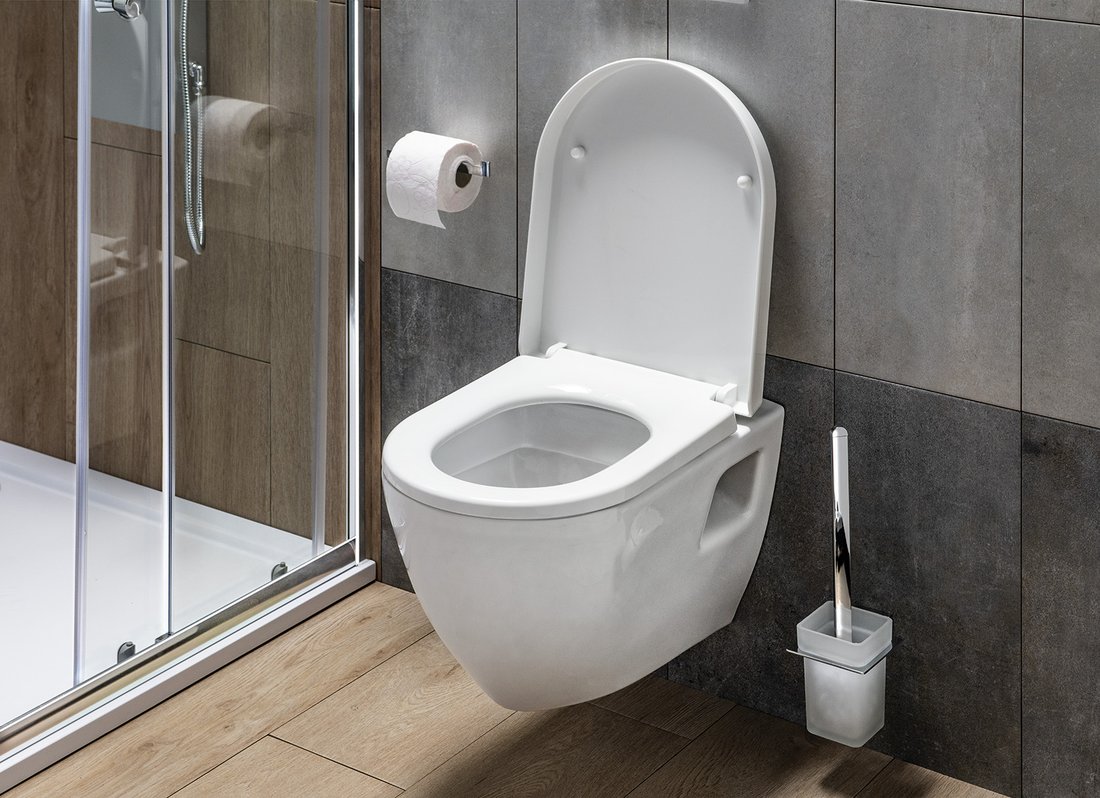 Aqualine DONA WC sedátko, Soft Close, Easy Take, bílá FD121