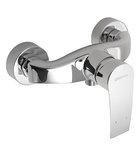 Photo: TREVIA Wall Mounted Shower Mixer Tap, chrome