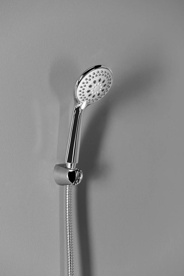 Aqualine Ruční masážní sprcha, 3 režimy sprchování, průměr 100mm, ABS/chrom SC105