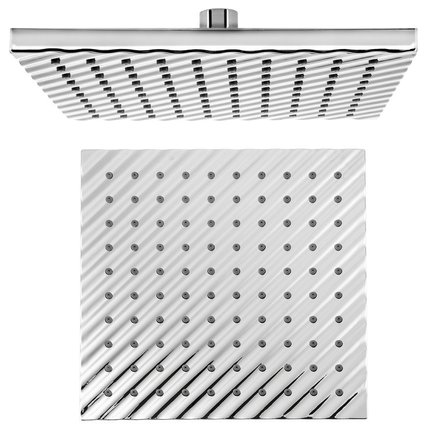 Hlavová sprcha, 200x200mm, chróm
