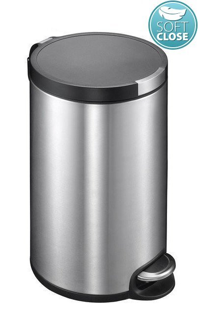 ARTISTIC Odpadkový koš 5l, Soft Close, brúsená nerez