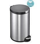Photo: ARTISTIC Soft Close Pedal Bin 5l, brushed stainless steel