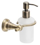Photo: DIAMOND dávkovač mýdla, 200ml, mléčné sklo, bronz