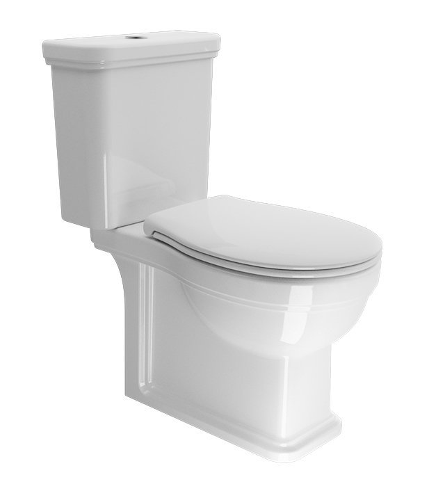 GSI CLASSIC WC mísa kombi spodní/zadní odpad, bílá ExtraGlaze 871711