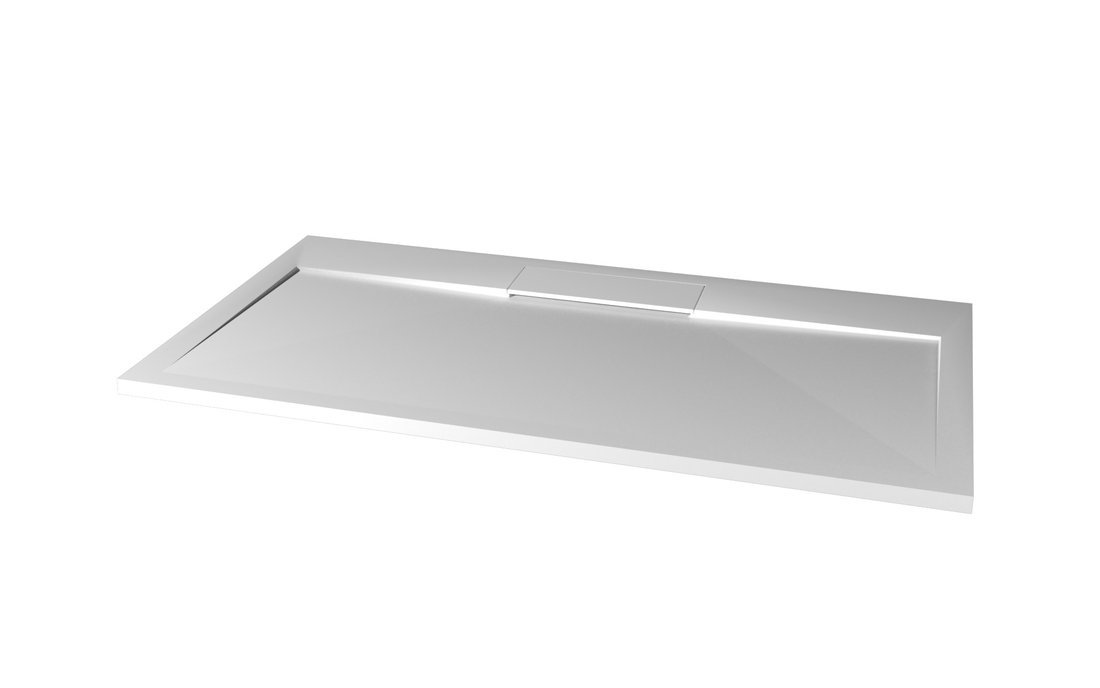 Gelco IRENA sprchová vanička z litého mramoru, obdélník 140x100cm, bílá HI140100