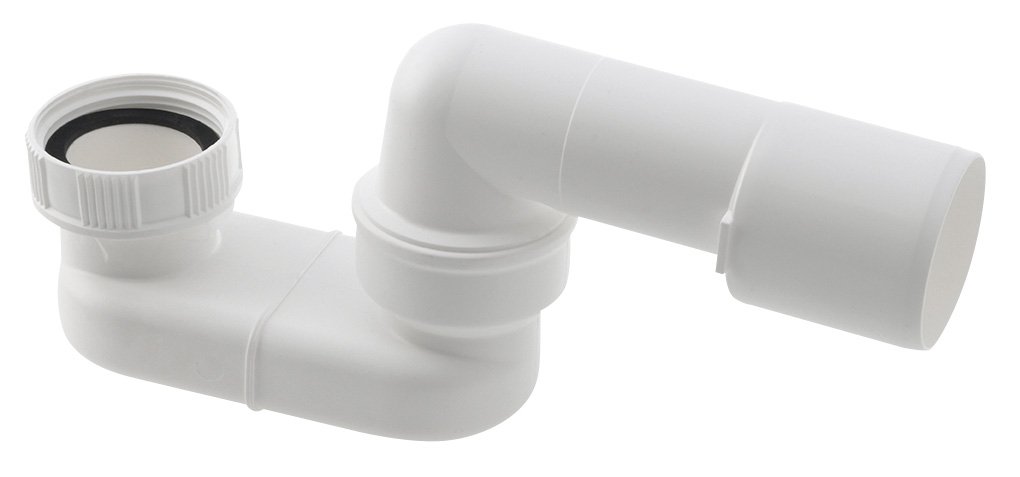 Vaňový sifón 6/4" x 40/50mm, výška 52 mm