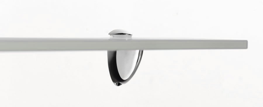 Sapho TUCAN držáky poličky max 12mm, chrom TU039