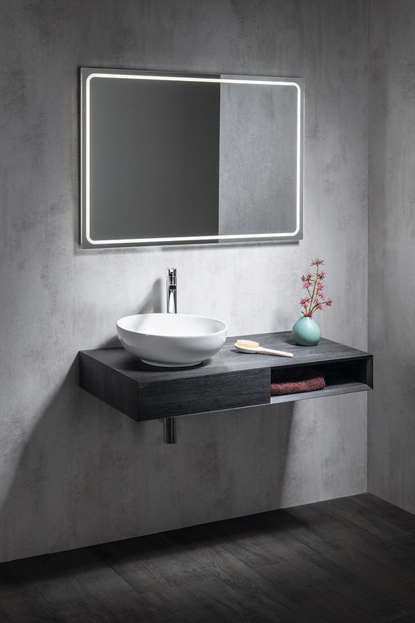 Sapho GEMINI zrcadlo s LED osvětlením 1000x700mm GM100