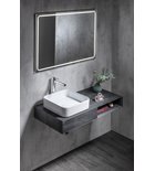 Photo: GEMINI Spiegel mit LED-Beleuchtung 110x65cm