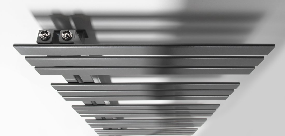 Sapho SILVANA otopné těleso 600x1500 mm, metalická stříbrná IR155