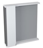 Photo: PULSE LED Light Mirror Cabinet 2x3W, 75x80x17cm, left/white/anthracite
