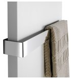 Photo: MAGNIFICA towel radiator rail holder 650x80 mm, polished stainless steel