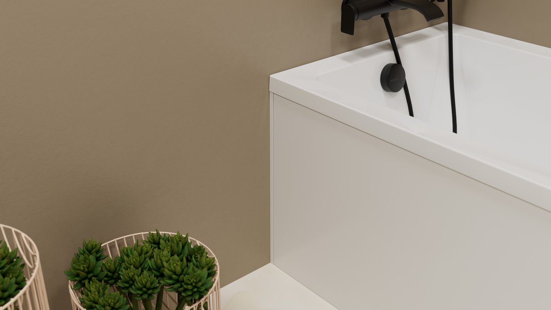 Polysan UNIVERSAL rohový panel 120x80x52cm, L/R 30231