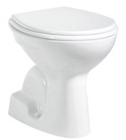 Photo: WC Pan, 36x54cm, S-trap, white