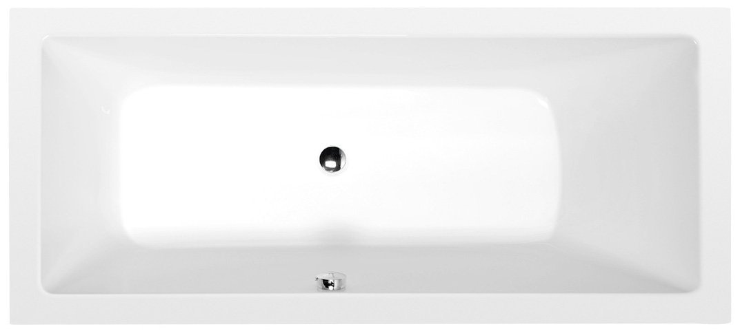 MIMOA obdélníková vana 170x75x39cm, bílá 71709