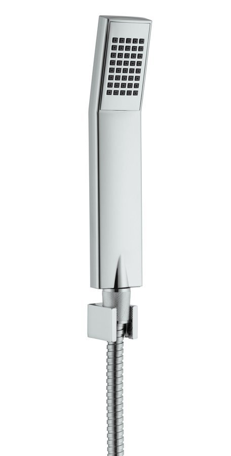 ABRA sprchová souprava, pevný držák, sprchová hadice 1500 mm, chrom SET1101
