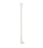 Photo: Shower Curtain Rod Ceiling Support, white